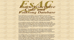 Desktop Screenshot of esac-data.org